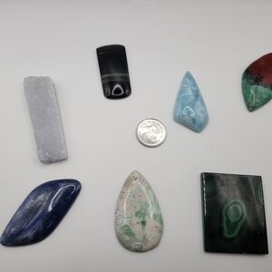 Assorted Gemstone Cabochons